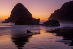Magical moment at the beach