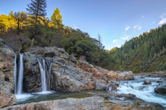 Spring Creek Falls on the Yuba